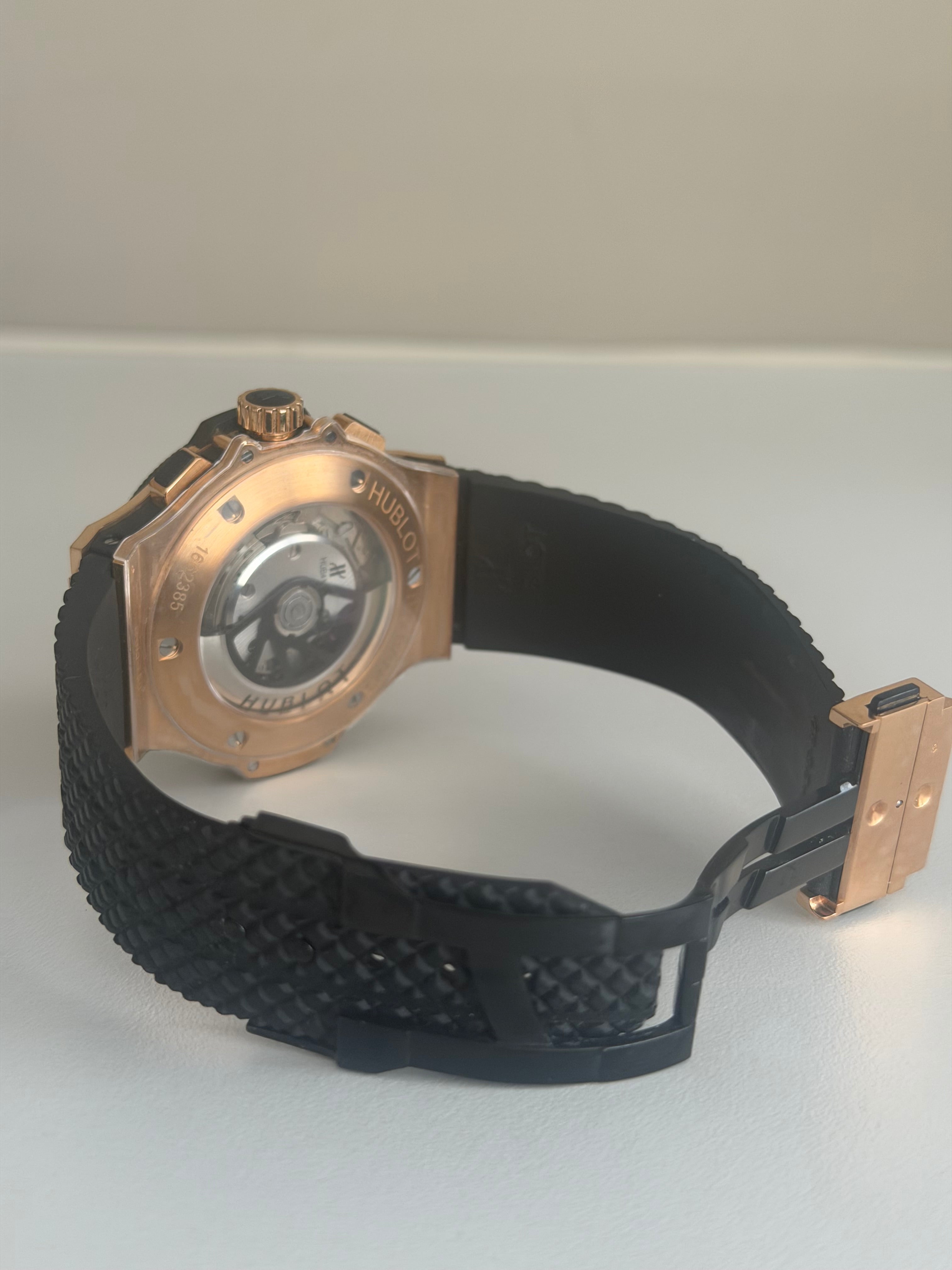 Hublot Big Bang Chronograph Oro Rosa Ceremica|Full Set