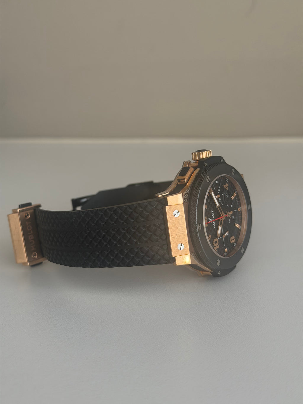 Hublot Big Bang Chronograph Oro Rosa Ceremica|Full Set
