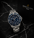 Breitling Superocean Automático – Esfera Azul | Acero Inoxidable
