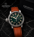 GRAHAM Fortress Chronofighter – Esfera Verde|Full Set